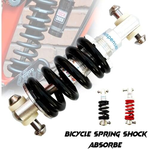 Bicycle Accessories Bike Rear Suspension 4.9" 750lbs Rear Shocks for MTB Folding Bikes After Suspension Type Adjustable