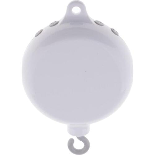 Baby Auto Music Mobile Crib Toy, Bed Bell Ring Attachments, Battery-Operated (Built-in 35 Melodies)