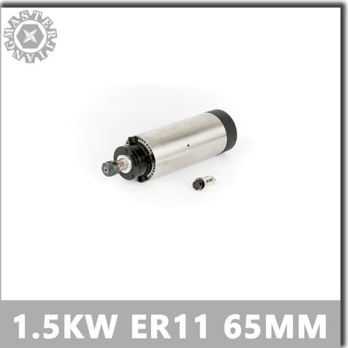 DIY Engraving Milling Spindle Motor Air cooling Spindle Motor 1.5KW 220V CNC 1500W 65mm ER11 Air-cooled spindle