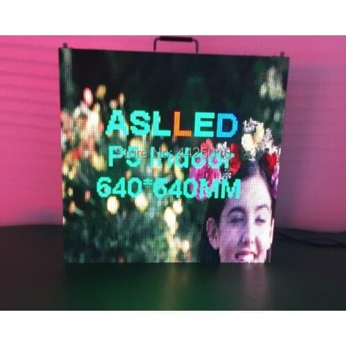 HD P5 640*640mm rental led display ASLLED Monitoring LED Screen P5 Special stage Indoor LED screen