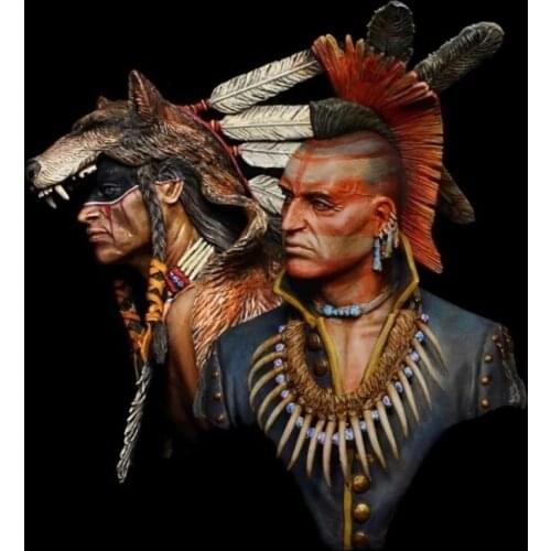 JMINE Div 5D Tribal Indian man Full Diamond Painting cross stitch kits art High Quality Portrait 3D paint by diamonds