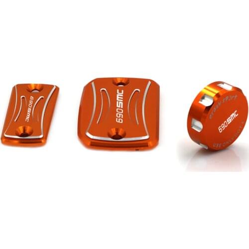 For KTM 690 SMC-R 690SMC 2014-2020 Front Rear Brake Clutch Cylinder Cover Reservoir Motocycle Accessories Oil Fluid Cap Tank Cup