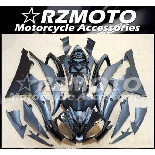 Injection Mold New ABS Whole Fairings kit Fit for YAMAHA YZF-R6 2008 2009 2010 2011 2012 2013 2014 2015 2016 Custom black Matte