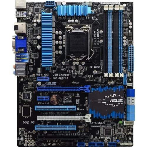 P8Z77-V For ASUS pc motherboard 1155 Z77 i7 i5 i3 DDR3 USB2.0 USB3.0 32GB Desktop Motherboard Used