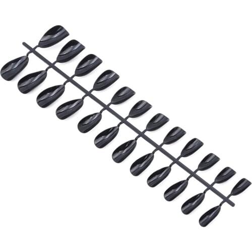 Matte Fake Nail Pointy Strong Extension Of 24Pcs Nail Tips Need Gel Glue To Press On Nails For Nail Art