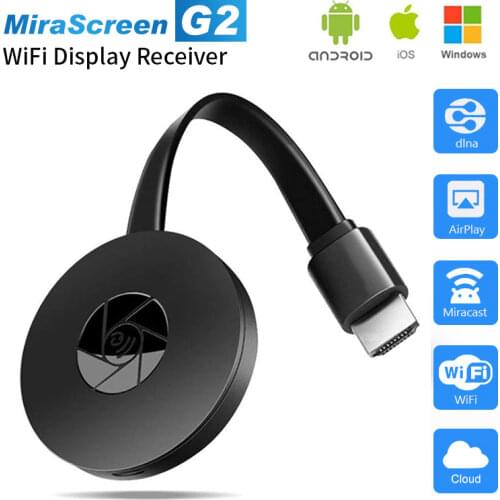 Mirascreen G2 for MirrorScreen ultra 2 audio Wifi wireless display HDMI-compatible miracast TV Stick DLna Streamer
