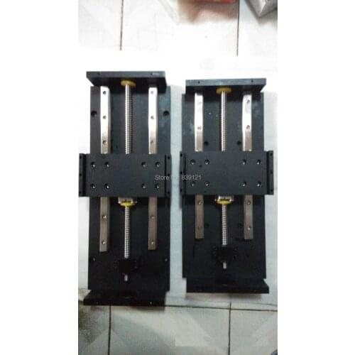 Motorized Stage Circular Guide Type - 350 mm travel worktable/ stage 350mm can do as your drawing