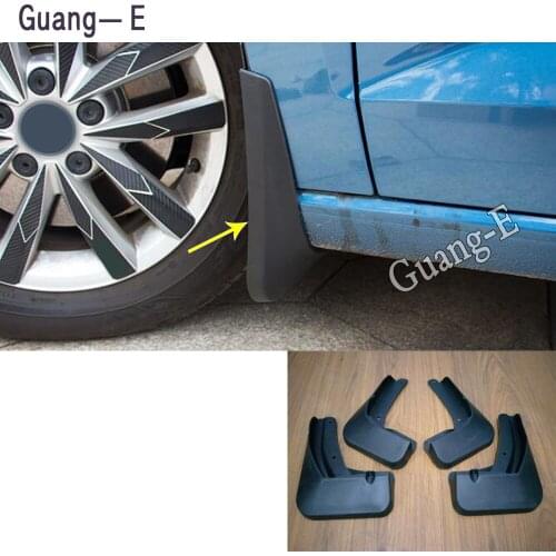 For VW Volkswagen Touran L 2016 2017 2018 2019 Car Plastic Fender Soft Mudguard Protection Flap Splash Mud Guard Frame Parts