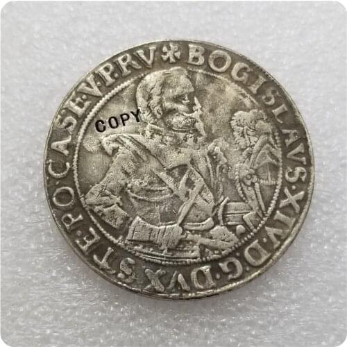 German State Pomerania Bogeslav XIV Coin Thaler 1629 Medal COPY