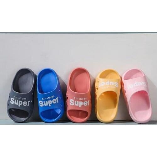 2021 New Soft Soled Shoes For ChildrenSummer Toddler Flip Flops The boy Gir Indoor Slippers Beach Swimming Slipper Baby Slippers