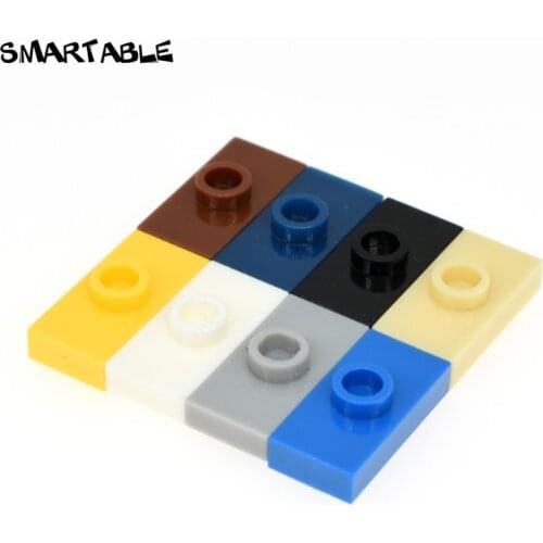 Smartable Plate Special 1x2 with 1 Stud with Groove Building Block Part Toy Compatible Technic 3794 /15573 200pcs/lot