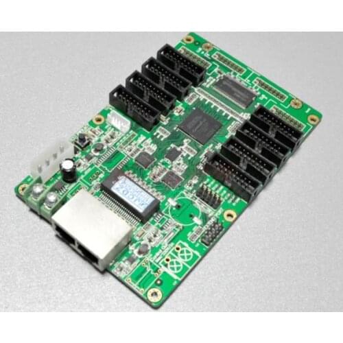 TX-R75 Jucheng Truthful & Excellent RGB full color video LED screen Receiving card come with 12 groups HUB75