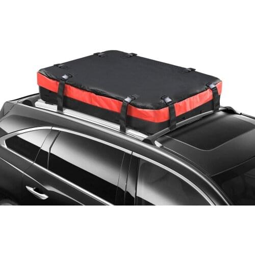 8Cubicft/250 L Capacity Waterproof Car Roof Bag Top Carrier Cargo Storage Rooftop Luggage Box Water Resistant For Car With Racks