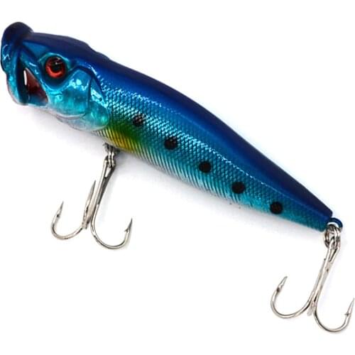 High quality 1PCS 9.5cm 12.8g Poppers Fishing lure pesca fish lures wobbler isca artificial hard bait Topwater swimbait 3D Eyes