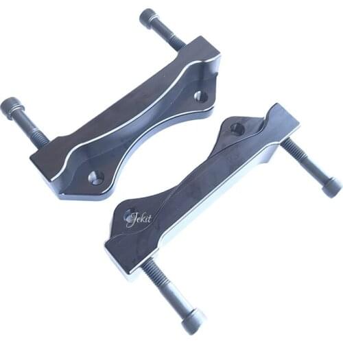 High performance good quality Aluminum7075 Forged Lightweight Strong racing brake adapter for Audi-Q5