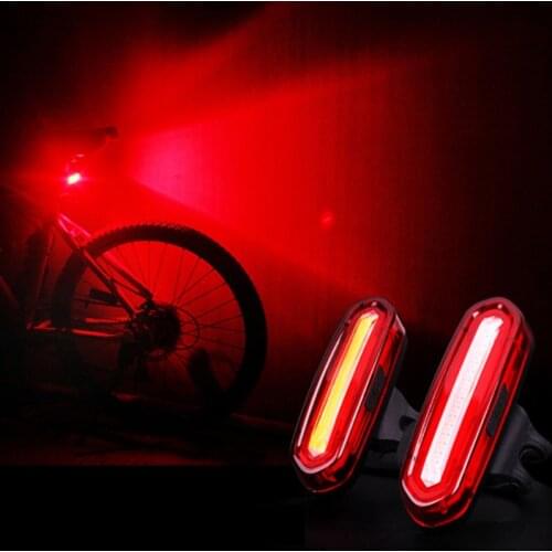 Bike Light 120 Lumens LED Rear For Bicycle Light Rechargeable USB Cycling Light Safety Waterproof Taillight Bicycle Accessories