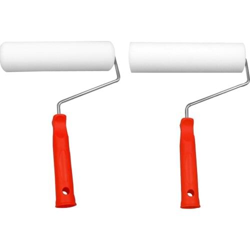 13'' Foam Paint Roller Roller Frame With Cover Mini Paint Roller For Home Repair