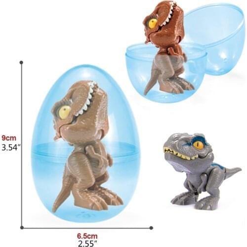 4pcs Finger Dinosaur Egg Toy Creative Tricky Tyrannosaurus Model Dinosaur Toy GXMB