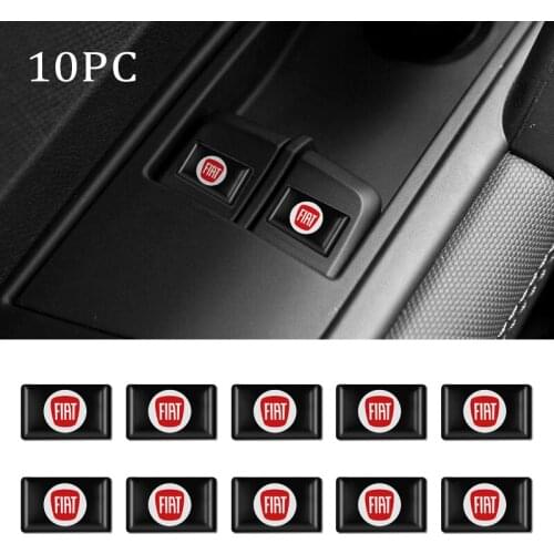 Car 3D Styling Epoxy Resin Emblem Badge Sticker Decals For Fiat Ducato 244 Albea Doblo 500 Grande Punto Decoration Accessories