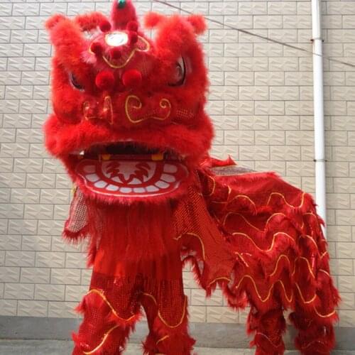Lion Dance South Lion Dance Dragon Dance Props Set Foshan Head Double Adult Children North Lion Dance Lion Head Supplies