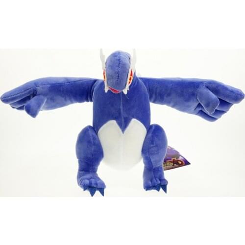 Original Pokemon Movie Series Dark Flash Color Lugia Plush Toy Soft Stuffing kawaii Eagle Doll Kids Gift 30cm