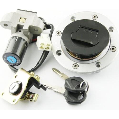 Motorcycle Seat Fuel Gas Cap Kit Ignition Switch For Suzuki GS500 GSF250 Bandit 250 77A VS/S GSF400 GK7AA GSX400 GK79A Impulse
