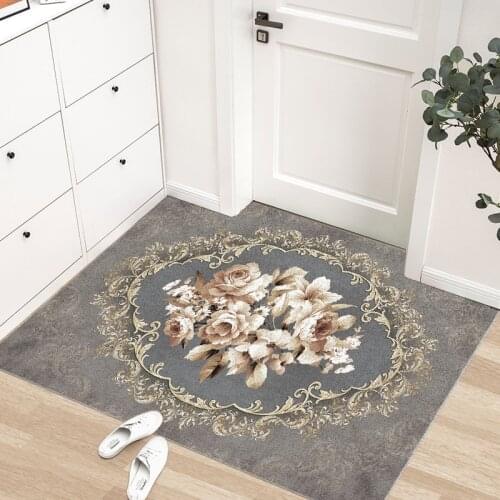 Entrance Door Mat Door Paws Rubbing Wire Ring Foot Mat Cutting Mat Internet Celebrity Household Door Carpet Can Be Customized