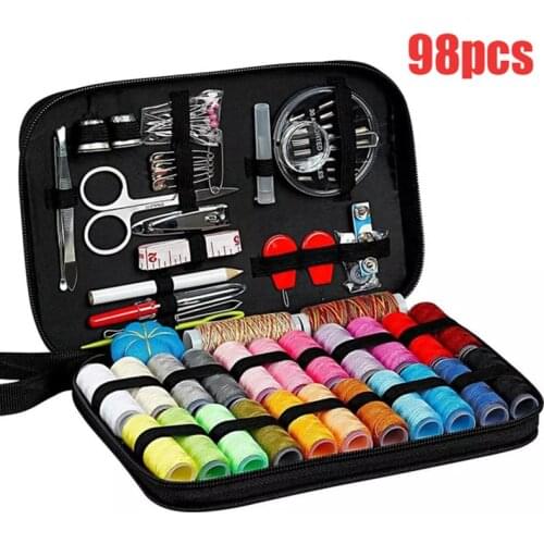 Sewing Kit Set DIY Multifunctional Combination Portable Sewing Tools Hand Sewing Embroidery Thread Tools Home Sewing Accessories