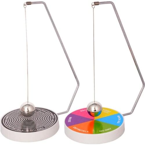 New Decision Maker Pendulum Ball Toy Magnetic Dynamic Desk Decoration Toy Gift Making Decision Accessory Pendulum Ball