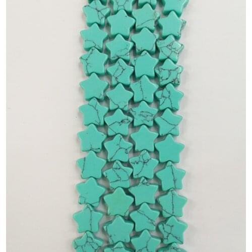 Wholesale fashion calaite stone Five-pointed star pendant charms pendants beads 36pcs/lot Free shipping