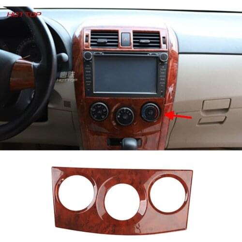ABS Manual Air Condition Control Switch Panel For Toyota Corolla 2007-2013