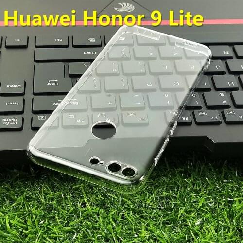 For Huawei Honor 9 Lite Clear Phone Case Back Cover Hard PC Case Protective Shell