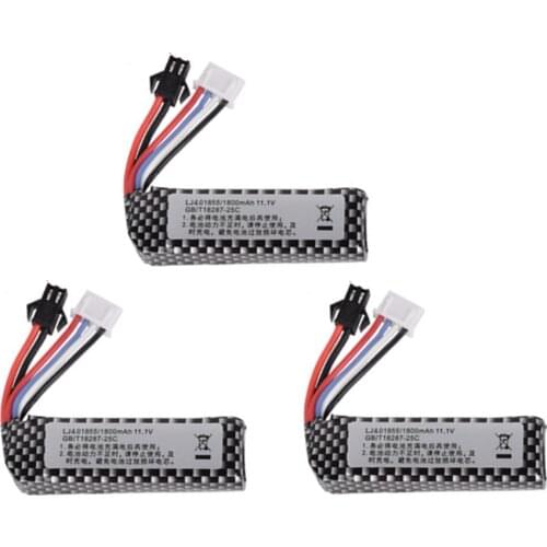Water Gun Lipo Battery 3s 11.1V 1800mAh 25C 401855 for M4/AK AKKU Mini Airsoft BB Air Pistol Electric Toys RC Toys Parts