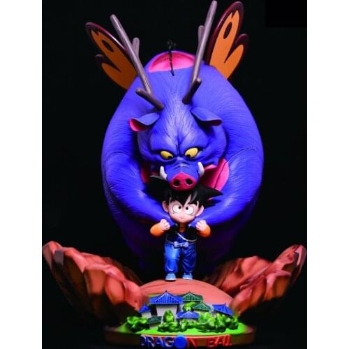 [Yihong] DB Studio Wukong Pig Deer Butterfly GK Limited Edition Statue Hand-Made Model Spot Size:16*19*21CM