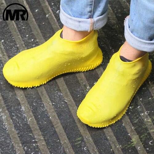 MARKROYAL Rain Boots Cover Waterproof Silicone Material Shoes Covers Rain Boots Non-slip Outdoor Rainy Days Reusable