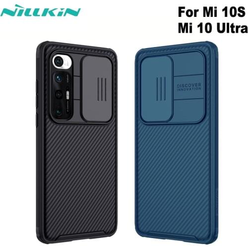 Camera Protection Case For Xiaomi mi 10S NILLKIN Slide Protect Cover Lens Protection Camshield Pro Case For mi 10 Ultra mi10S