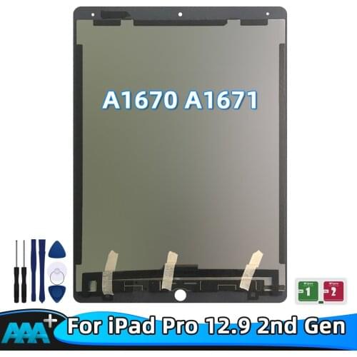 LCD For iPad Pro 12.9 2nd Gen 2017 Version A1670 A1671 Display Touch Screen Digitizer Panel Assembly Without Board