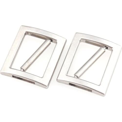 10pcs/lot 20mm Square Tri-Glide Slider Adjustable Belt Buckles decoration DIY Accessory Sewing scrapbooking Bags Jeans Handmade