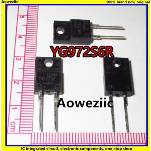 10Pcs/Lot YG972S6R YG972S6 TO220F-2 10A 600V fast recovery diode New Original Product