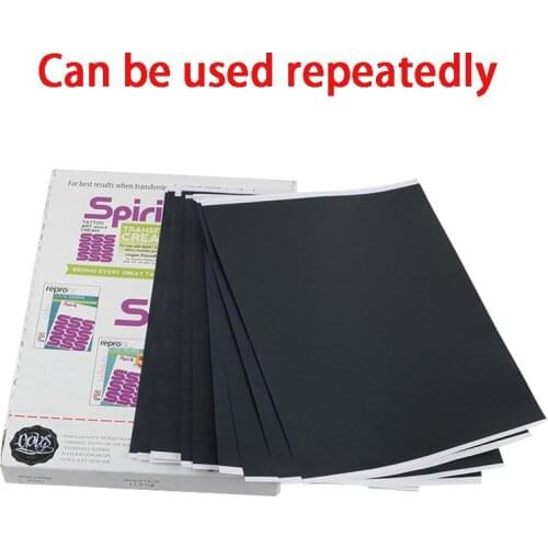 100 Sheets/bag Tattoo Transfer Paper Hand Drawing A4 Size Thermal Stencil Carbon Copier Paper Tattoo Accessories Tattoo Supply