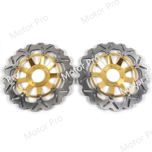 2PCS CNC Floating Front Brake Disc Rotor For Honda X ELEVEN 1100 2000 2001 2002 2003 X1100 / CBR1100XX 1999-2007 / CB1284 CB1300