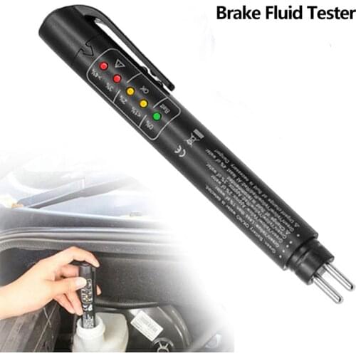 Auto Accurate Oil Quality Check Pen Universal Brake Fluid Tester Car Brake Liquid Digital Tester Vehicle Automotive Testing Tool