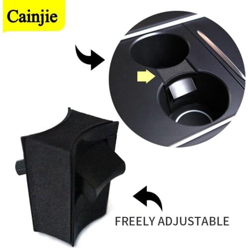Car Cup Holder Clip for Tesla Model 3 2021 Accessories Car Water Cup Slot Slip Limit Clip Limiter For Tesla Model Y 2021