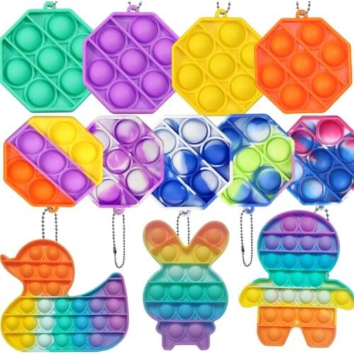 Butterfly Fidget Toys Pack Push Bubble Sensory Fidget Toys-stress Relief Silicone Pressure Relieving Toys Поп Ит Антистресс