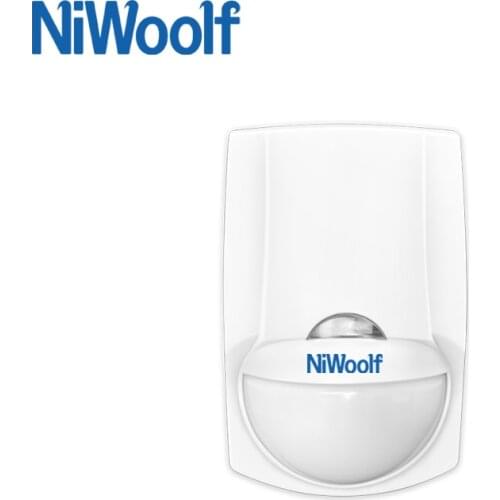 Wireless PIR Motion Detector, Infrared sensor alarm, one battery can work for 3 years, it can compatible home burglar system