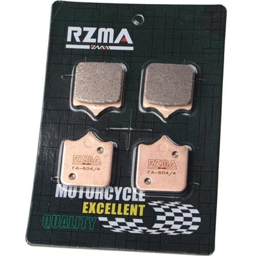 RZMA Disc brake pads for locomotives and motorcycles High temperature resistant sintered material brake horseshoe block to make