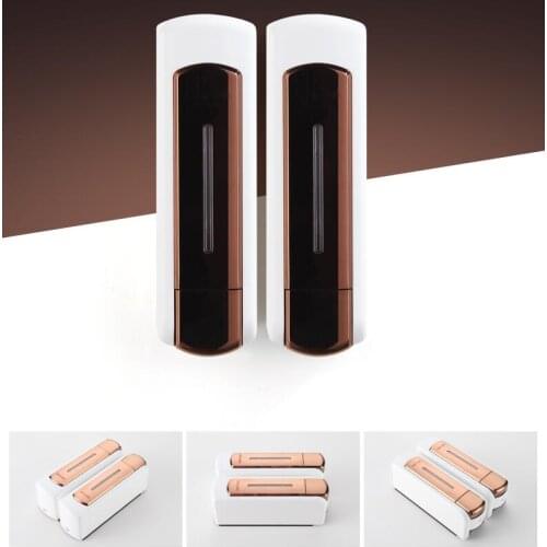 Fashion 350/700/1050 ml Capacity ABS Liquid soap dispenser wall mounted bathroom soap dispenser hotel products accessories