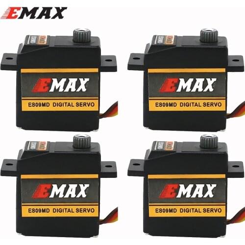 RC servo,EMAX ES09MD Dual-bearing Digital Servo Metal Gear For TREX Align 450 Helicopter