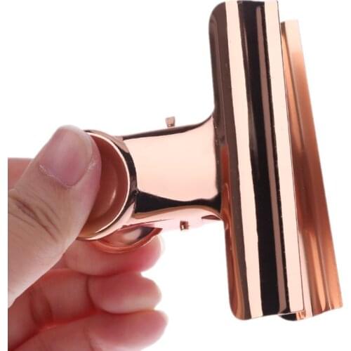 Metal Bulldog Grip Binder Clip Food Sealer Bag Clamp Hanging Paper File Document Ticket Office Supplies 203F