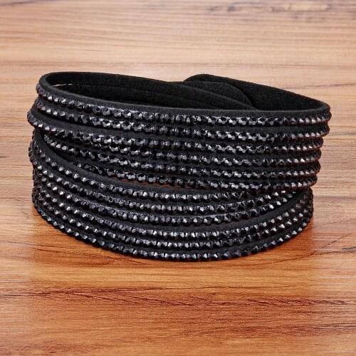 Small Profit Wholesale!New 12 Layer 2 Laps Bracelets For Women Man Leather Bracelet Bangles, Charm Jewelry,12 Color Choices